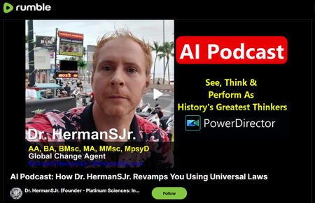 AI Podcast: How Dr. HermanSJr. Revamps You Using Universal Laws